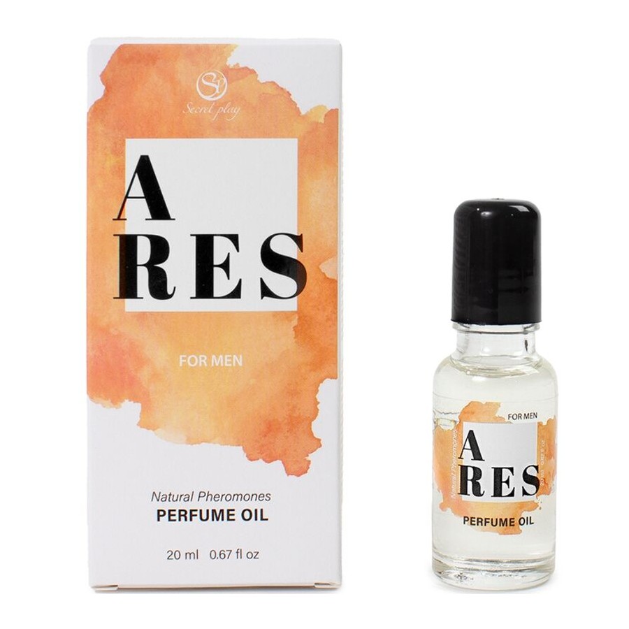 SECRETPLAY - ARES PROFUMO NATURALE FEROMONI IN OLIO PER UOMO 20 ML